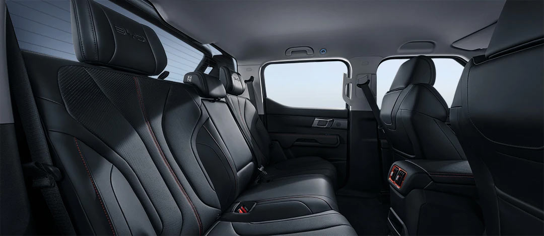 Butacas traseras BYD Shark hibirda