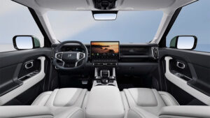 Interior claro Jetour T1 i DM