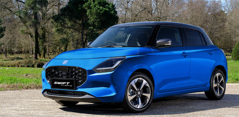 Lateral Suzuki Swift Hibrido