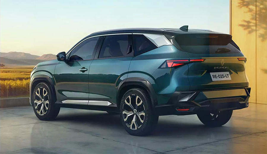 Lateral render Renault Boreal