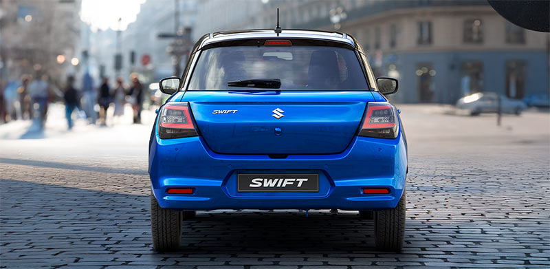 Parte trasera Suzuki Swift Hibrido