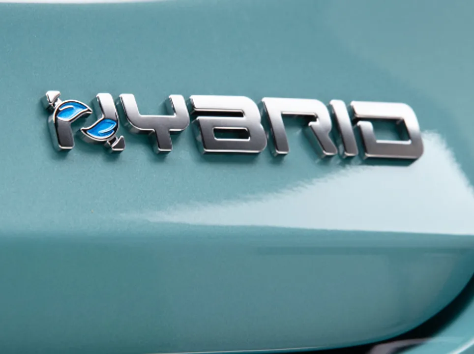 Emblema hibrido Fiat 600 Hybrid