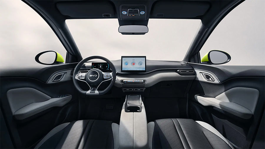 Interior BYD Dolphin Mini