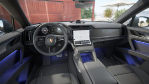 Interior Porsche Cayenne Coupé Electric
