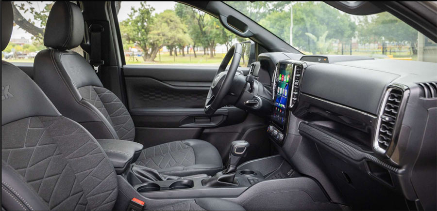 Interior Ford Ranger Black