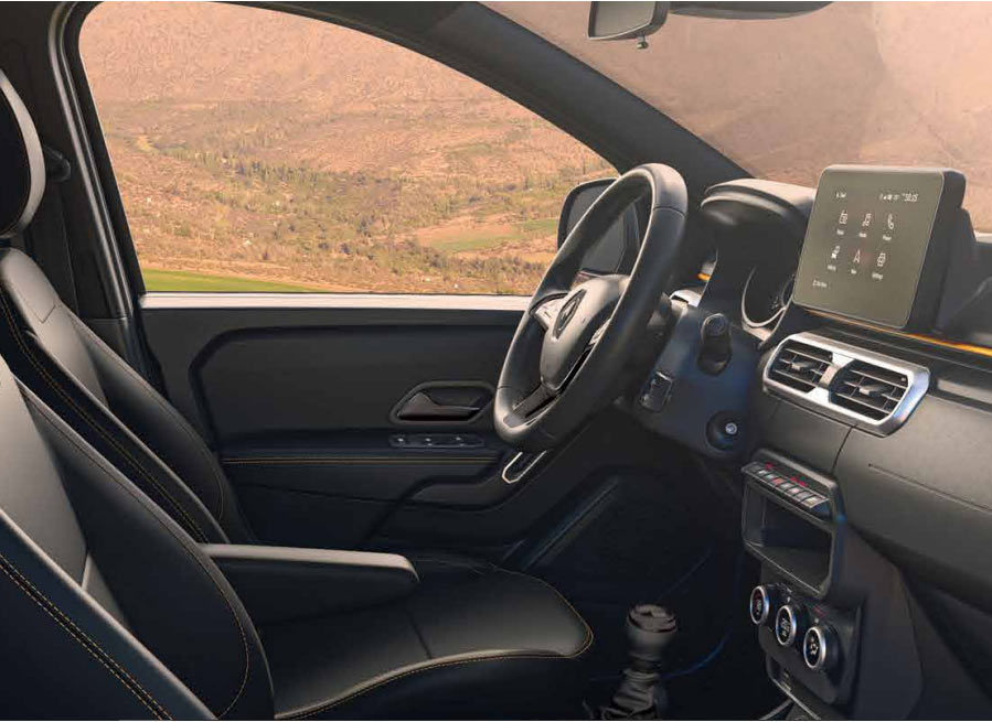 Interior Renault Oroch 2026