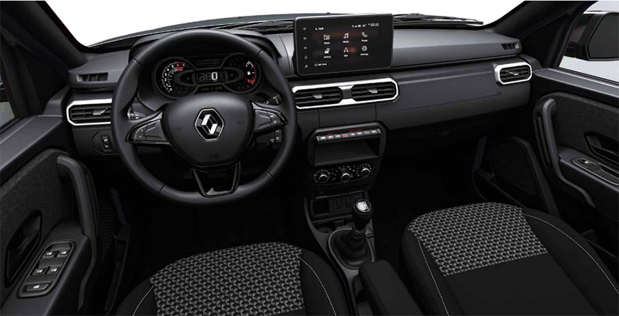 Interior Renault Oroch 2026