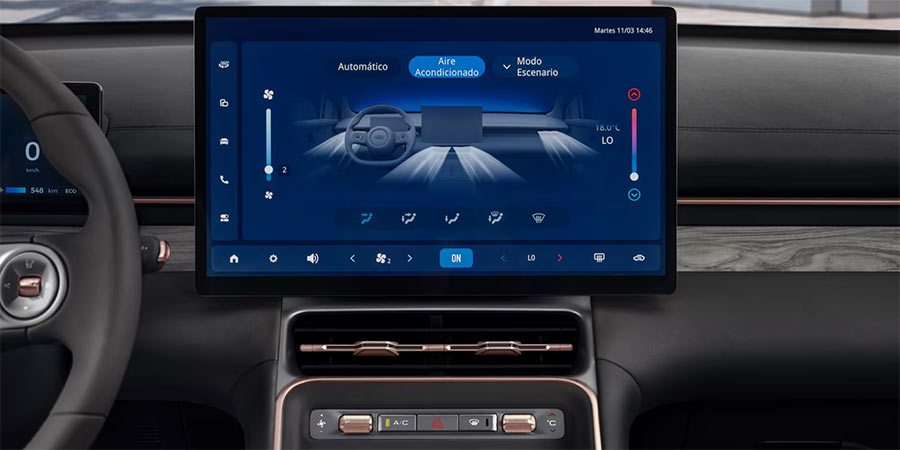 Pantalla Chevrolet Captiva Hibrida PHEV