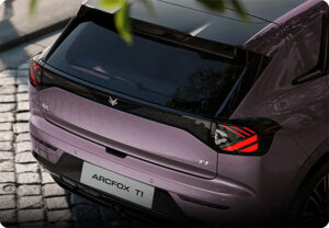 Parte trasera Arcfox T1