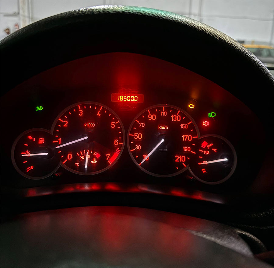 Tablero Peugeot 206 GTI