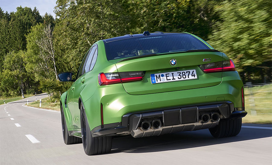 Trasera BMW M3 Sedán Competition M xDrive