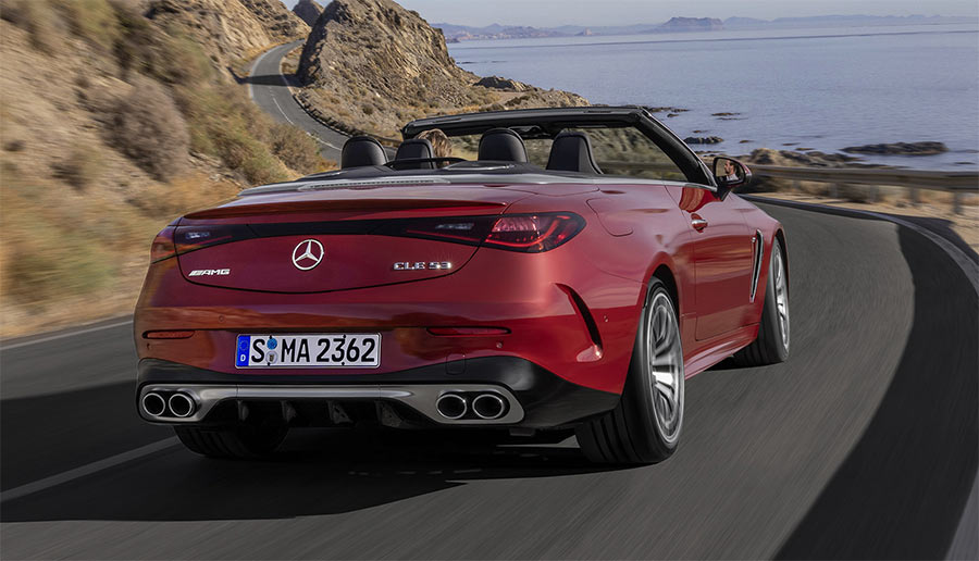 Trasera Mercedes-AMG CLE 53 4Matic+ Cabriolet