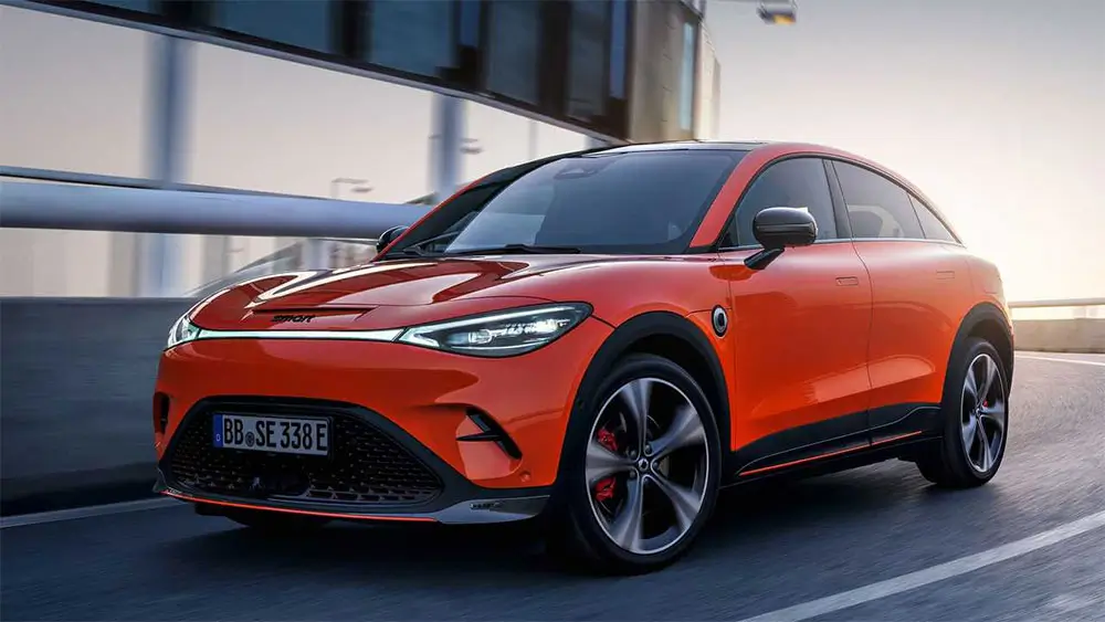 Smart numero 3, SUV electrico con silueta coupe desarrollado por Mercedes-Benz y Geely