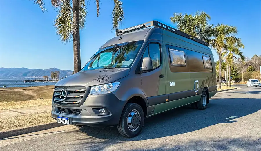 Mercedes-Benz Sprinter Motorhome automatica viaje ruta argentina