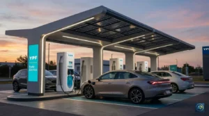 Acuerdo YPF Tesla estacion de carga electrica