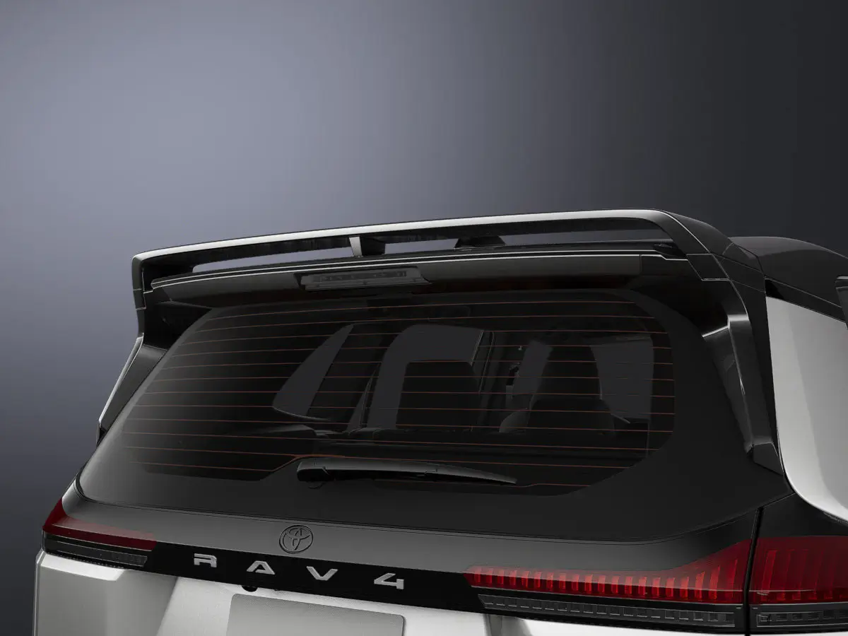 Aleron de la Toyota RAV4 hibrida enchufable GRSport