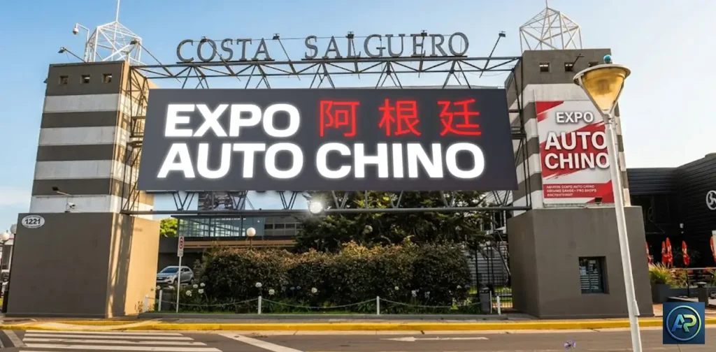 Fachada del centro de exposiciones Costa Salguero donde se realizara la Expo Auto Chino 2026 en Buenos Aires.