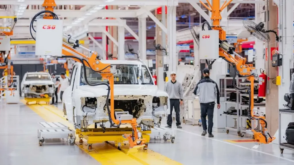 Fabrica de Great Wall Motor en Iracemapolis, Brasil, para el mercado de Latinoamerica.