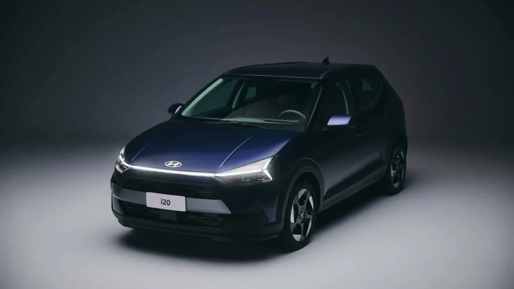 Nuevo Hyundai i20 fabricado en Brasil vista frontal