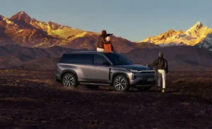 GAC motor S7 PHEV al aire libre