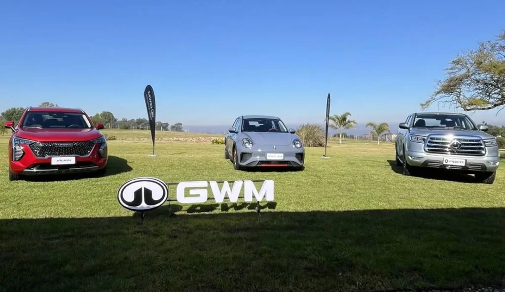 GWM Argentina: Gama de modelos de Great Wall Motor en el mercado local.