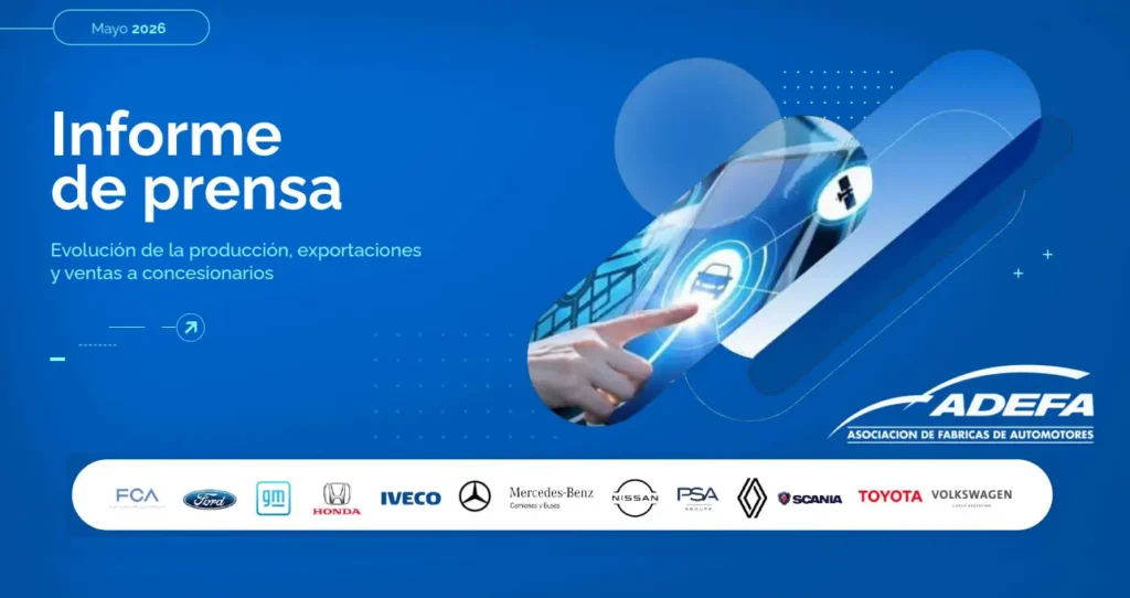 Produccion automotriz Mayo 2026 - Informe ADEFA