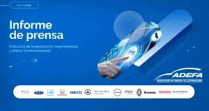 Produccion automotriz Mayo 2026 - Informe ADEFA