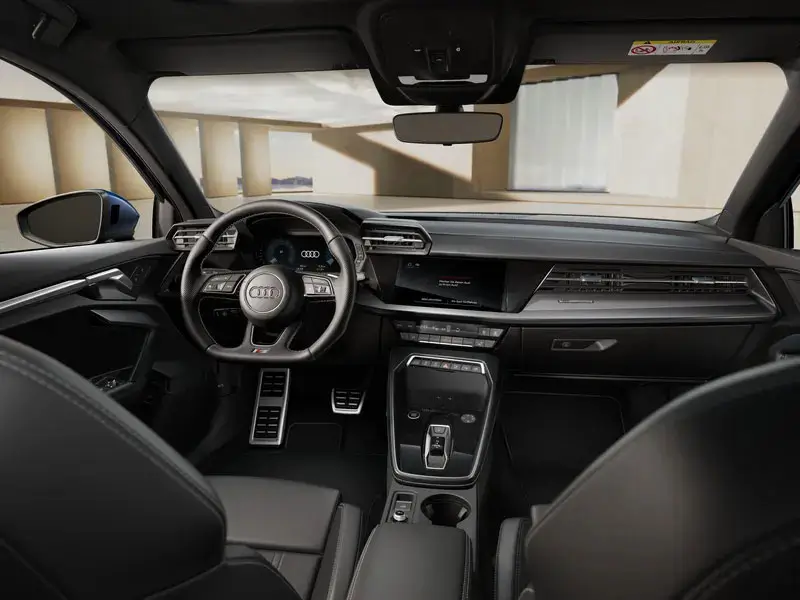 Inerior Audi A3 40 TFSi S-Line 2026 hatchback y Sedan