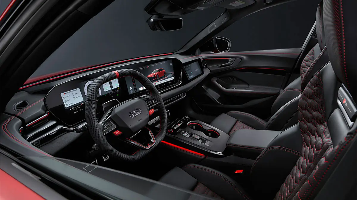 Interior Audi RS 5 hibrido