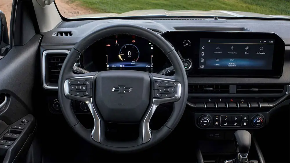 Interior y multimedia Chevrolet S10 Trail Boss