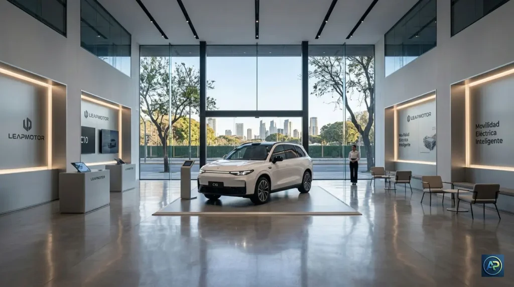 Estrategia de Leapmotor Stellantis para el mercado internacional de autos electricos