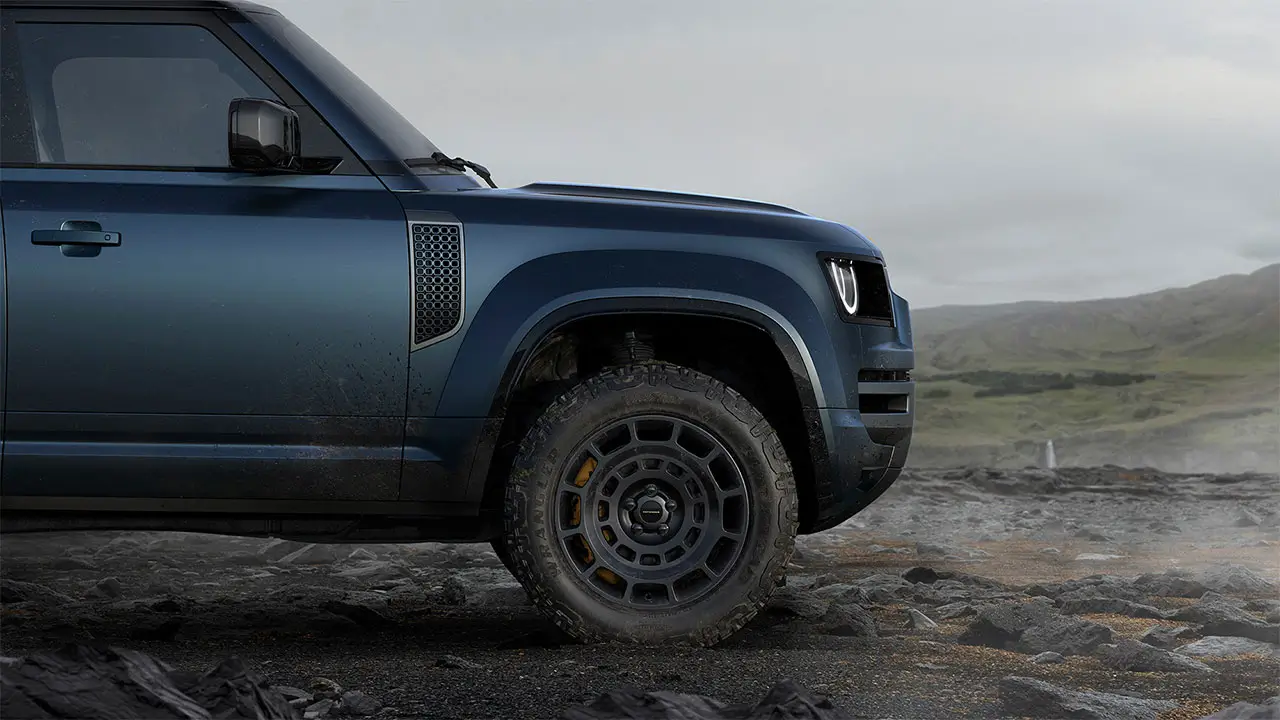 Llantas y depspeje al suelo Land Rover Defender Octa