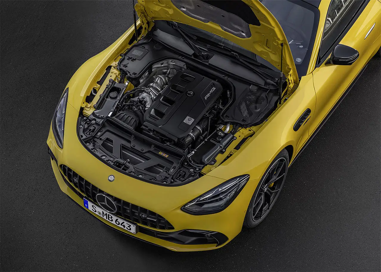 Motor Mercedes AMG GT43 hibrido