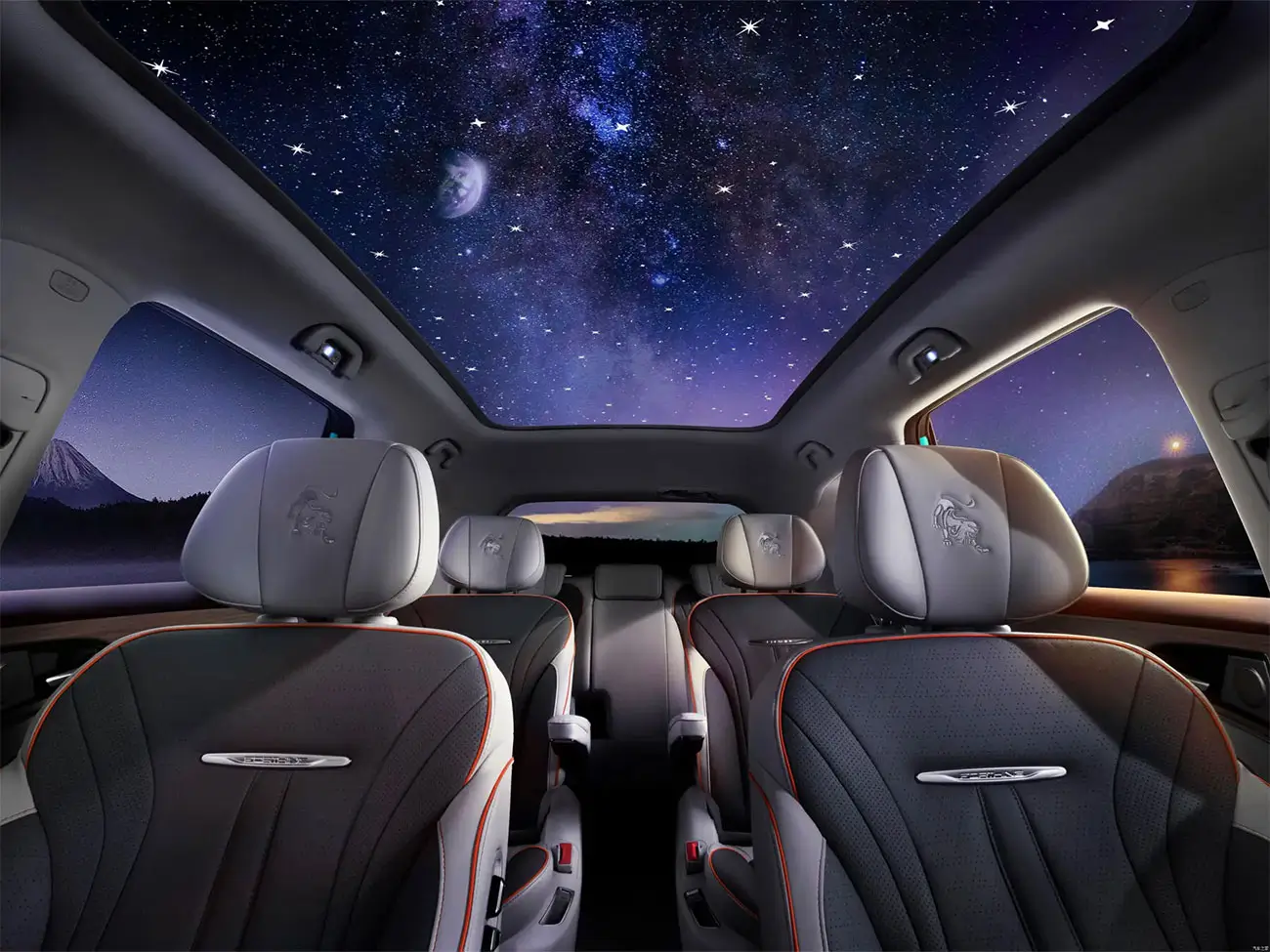 Techo panoramico Forthing U-Tour Hybrid