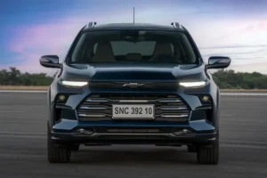 Vista trompa de la nueva SUV Chevrolet Sonic 2026