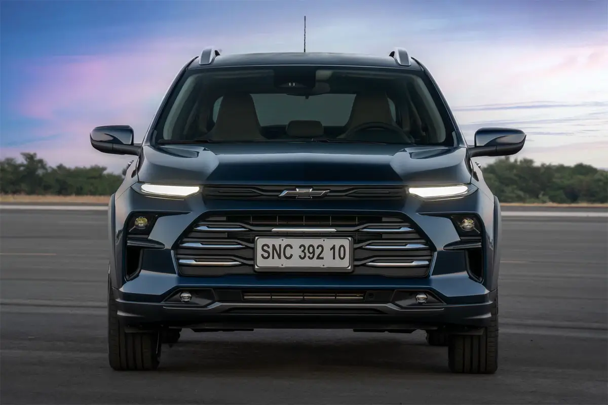Vista trompa de la nueva SUV Chevrolet Sonic 2026