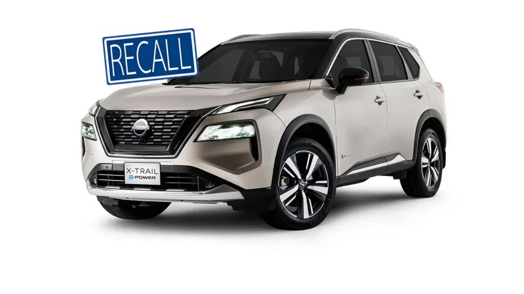 Recall Nissan xtrail epower Argentina