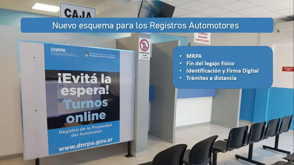 Registro automotor Argentina cambios digitalizacion y nuevo sitema de aranceles