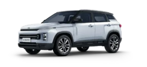 Geely Icon color Plata Crema