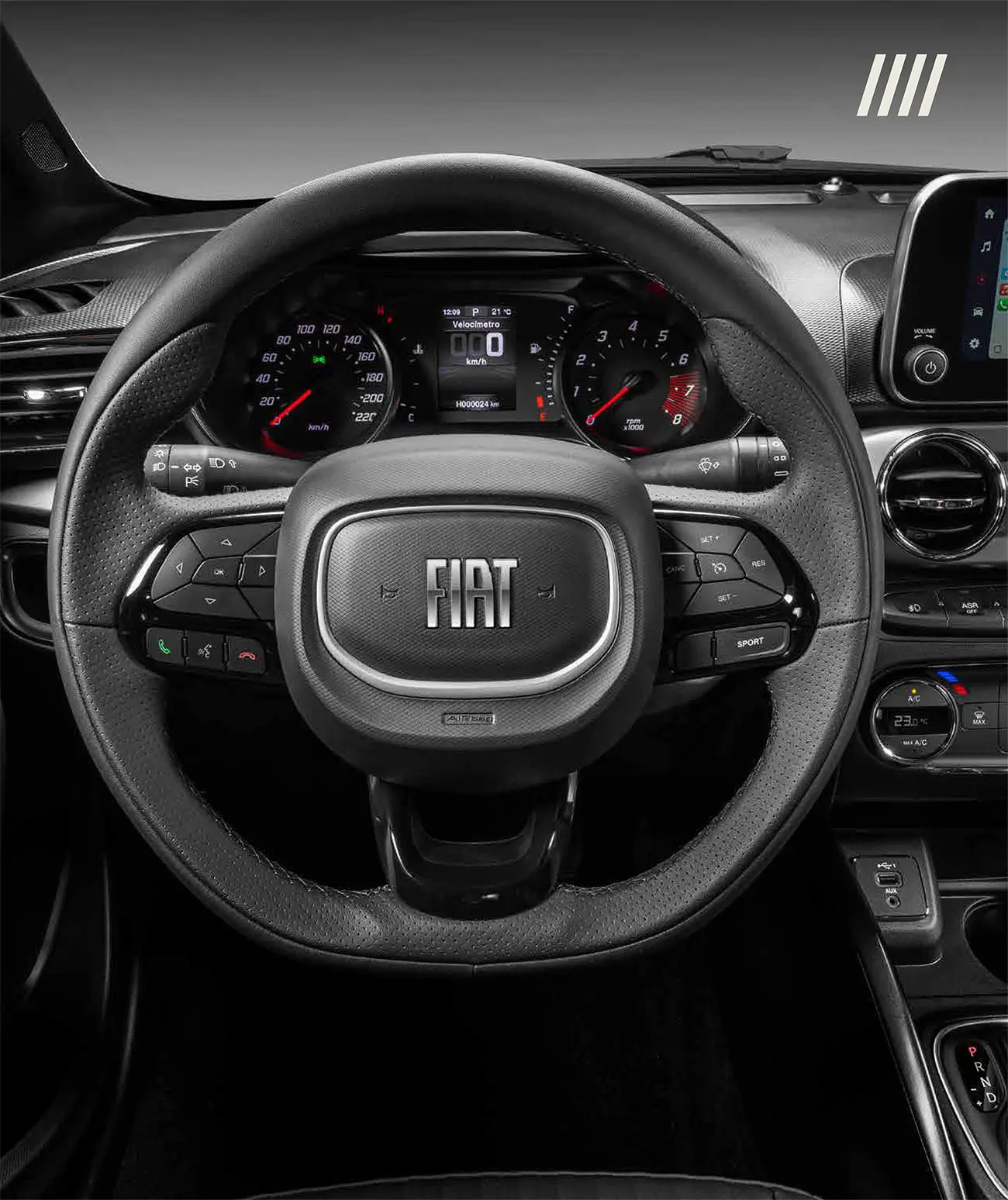 Volante y tablero Fiat Cronos MY2027