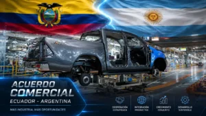 Acuerdo Automotor Argentina Ecuador Linea produccion toyota