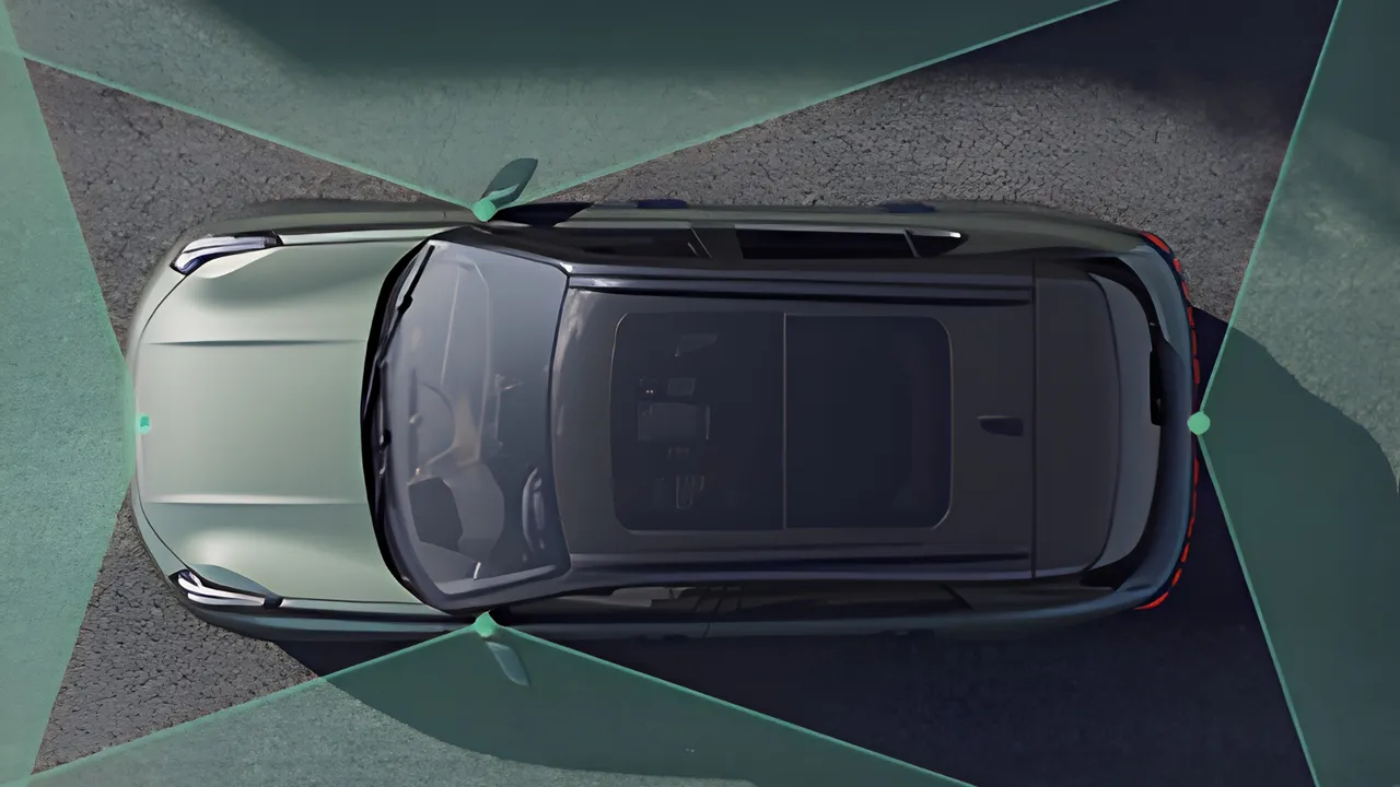 Camara panoraica 540 grados Lynk & co 01 PHEV