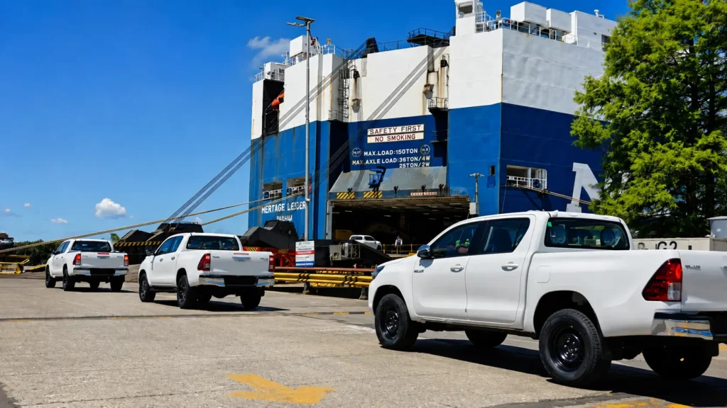 Exportacion de pickups fabricadas en Argentina hacia Brasil