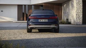 Vista trasera Audi A6 Sedan 