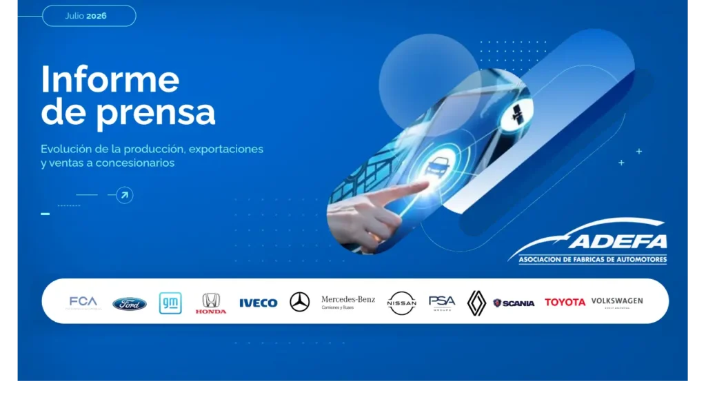 mercado automotriz julio 2026 informe ADEFA