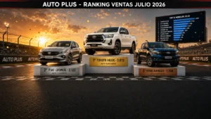 Top 3 Patentamiento julio 2026 Argentina