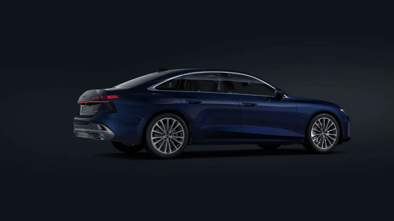 Vista lateral Audi A6 Sedan