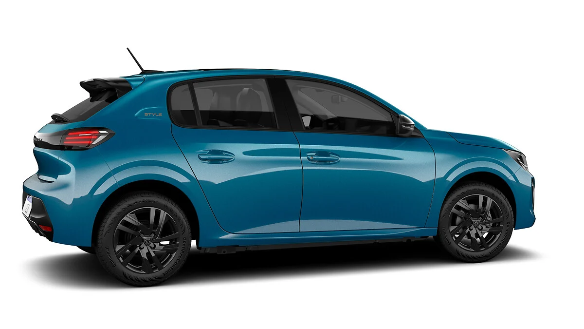 Vista lateral Peugeot 208 Style T200