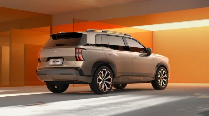 Vista trasera GAC Aion V