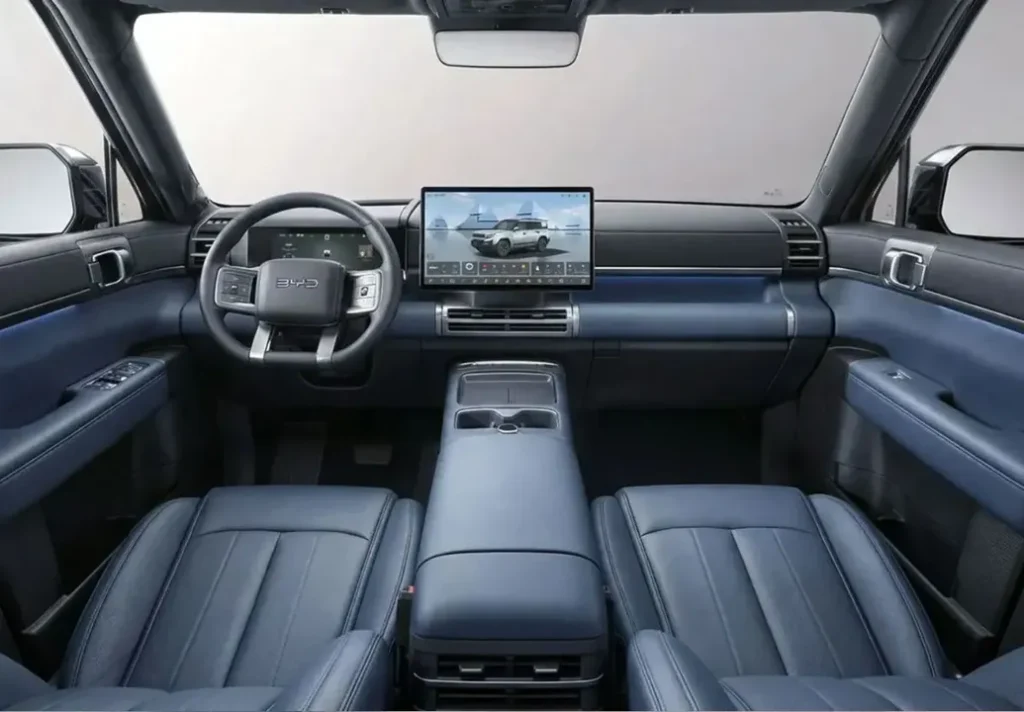 Interior BYD Ti7 DM-p